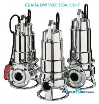 Máy bơm nước thải EBARA DW VOX 150 1.5HP